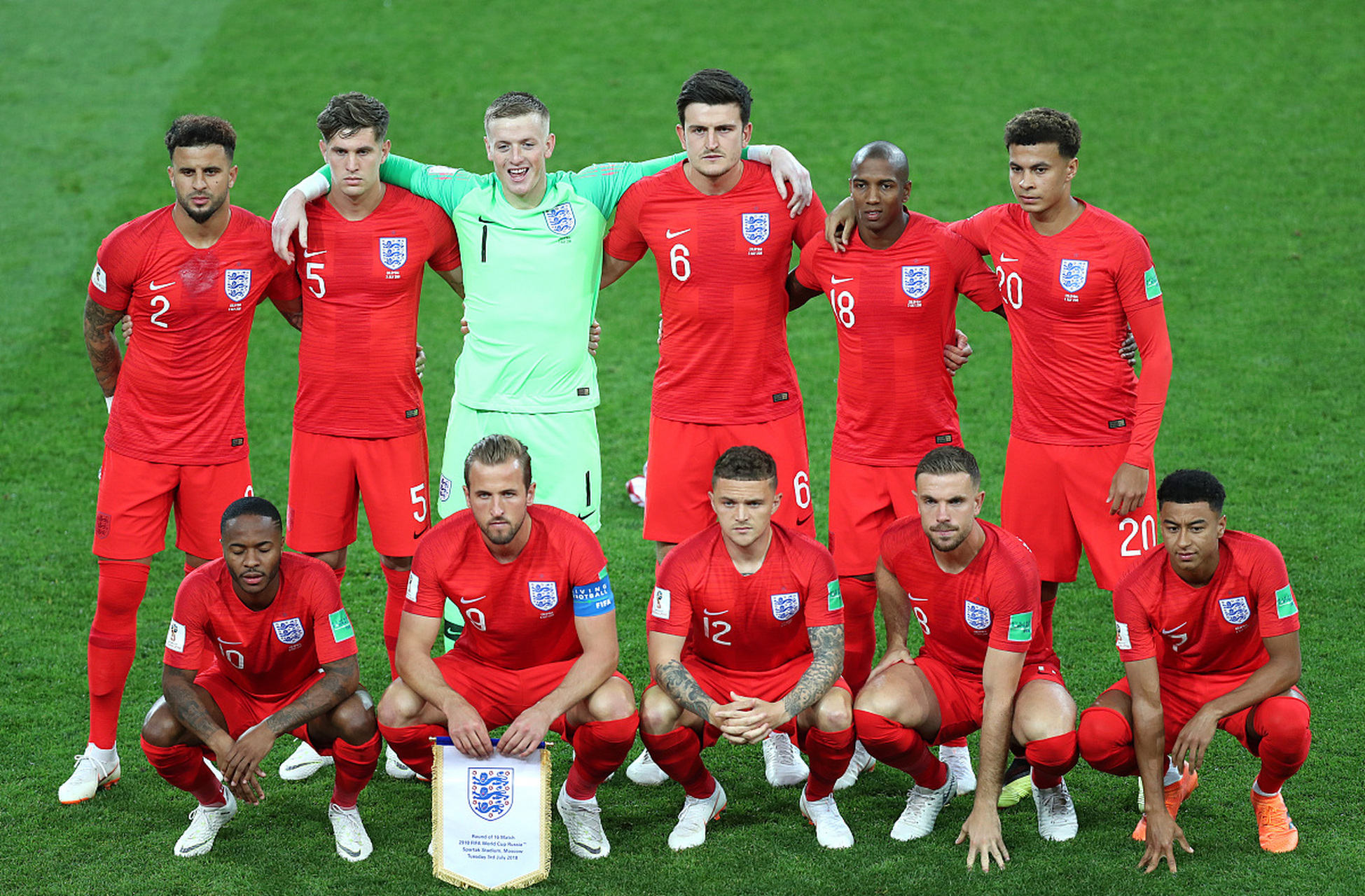 美加墨世界杯焦点战，英格兰击败塞内加尔